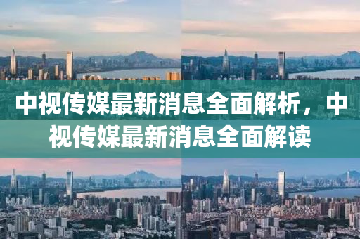 中視傳媒最新消息全面解析，中視傳媒最新消息全面解讀四川好木優(yōu)材家居有限公司