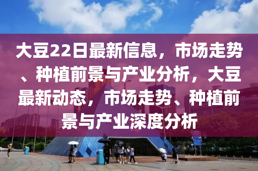 大豆22日最新四川好木優(yōu)材家居有限公司信息，市場走勢、種植前景與產(chǎn)業(yè)分析，大豆最新動態(tài)，市場走勢、種植前景與產(chǎn)業(yè)深度分析