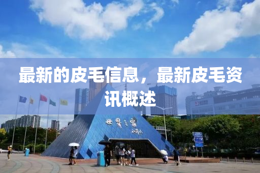 最新的皮毛信息，最新皮毛資訊概述四川好木優(yōu)材家居有限公司