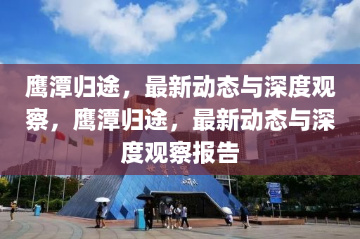 鷹潭歸途，最新動態(tài)與深度觀察，鷹潭歸途，最新動態(tài)與深度觀察報告四川好木優(yōu)材家居有限公司