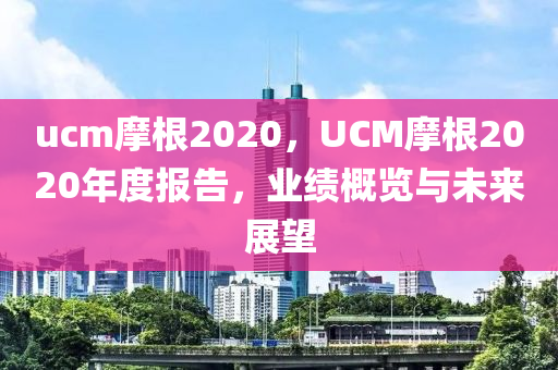 ucm摩根2020，UCM摩根202四川好木優(yōu)材家居有限公司0年度報告，業(yè)績概覽與未來展望