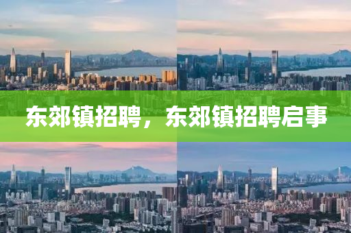 東郊鎮(zhèn)招聘，東郊鎮(zhèn)招聘啟事