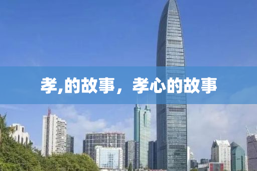 孝,的故事，孝心的故事