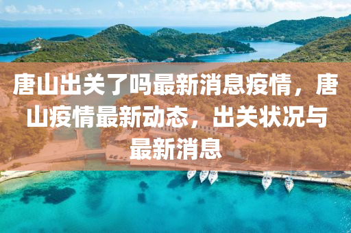 唐山出關(guān)了嗎最新消息疫情，唐山疫情最新動態(tài)，出關(guān)狀況與最新消息