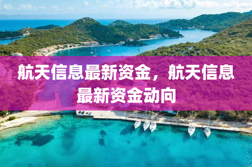 航天信息最新資金，航天信息最新資金動向