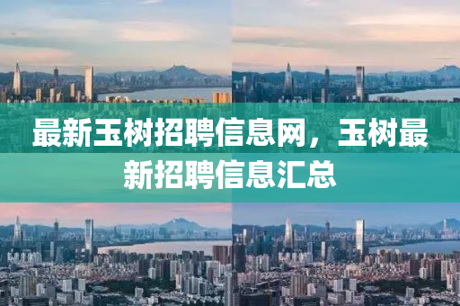 最新玉樹招聘信息網(wǎng)，玉樹最新招聘信息匯總