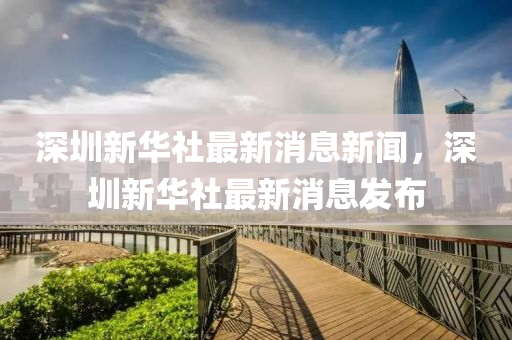 深圳新華社最新消息新聞，深圳新華社最新消息發(fā)布