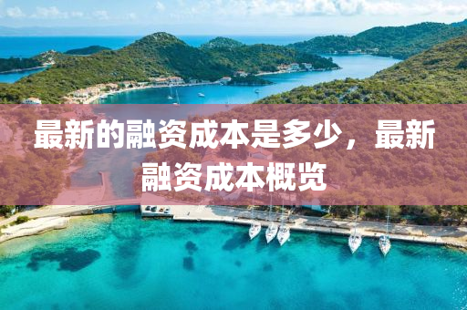 最新的融資成本是多少，最新融資成本概覽