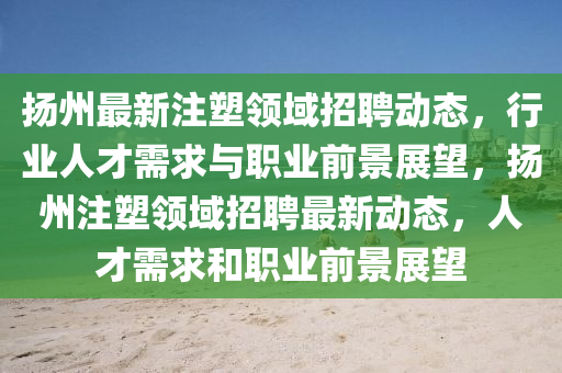 揚(yáng)州最新注塑領(lǐng)域招聘動態(tài)，行業(yè)人才需求與職業(yè)前景展望，揚(yáng)州注塑領(lǐng)域招聘最新動態(tài)，人才需求和職業(yè)前景展望