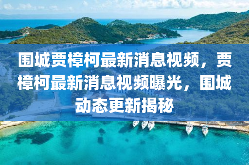 圍城賈樟柯最新消息視頻，賈樟柯最新消息視頻曝光，圍城動(dòng)態(tài)更新揭秘