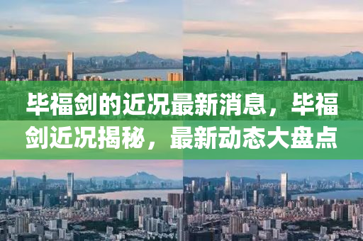 畢福劍的近況最新消息，畢福劍近況揭秘，最新動態(tài)大盤點(diǎn)